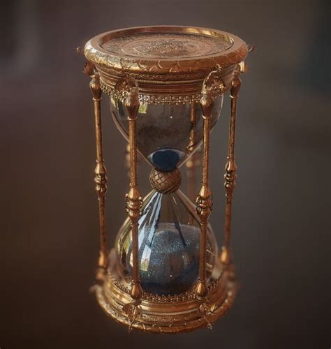 Combustion magic hourglass